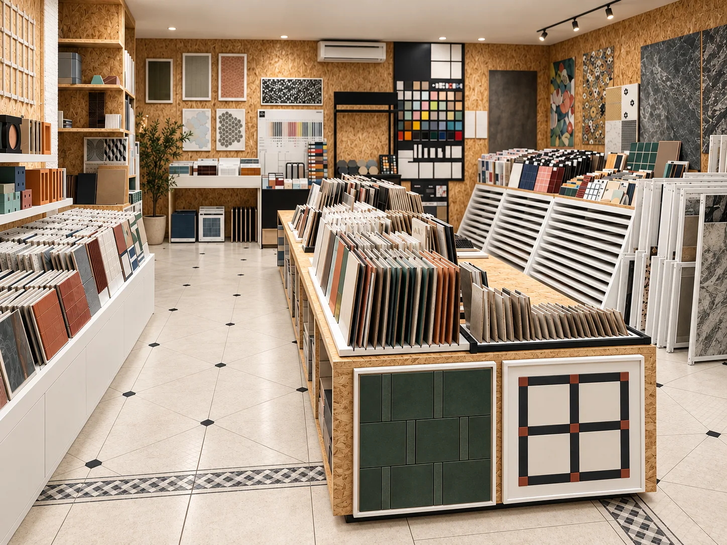 Le showroom Championnet, 12 villa Championnet à Paris