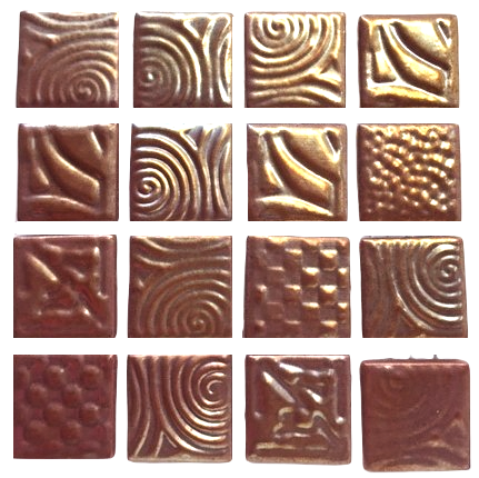 Aztec Blanc 2,4 x 2,4 cm, par 100g