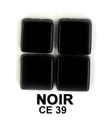 Micro Briare 1 x 1 cm Noir, par 100g