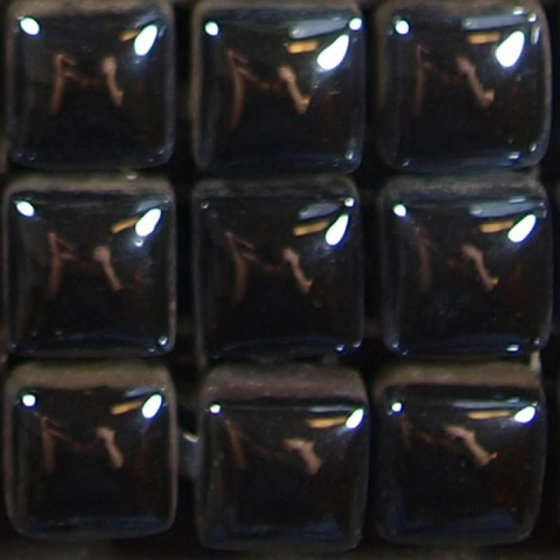Micro Perle Noir Métallisé 1,2 x 1,2 cm, par 100 g