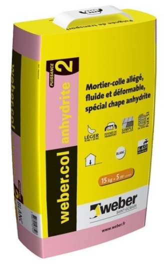 Weber.Col Anhydrite² Gris 15 kg