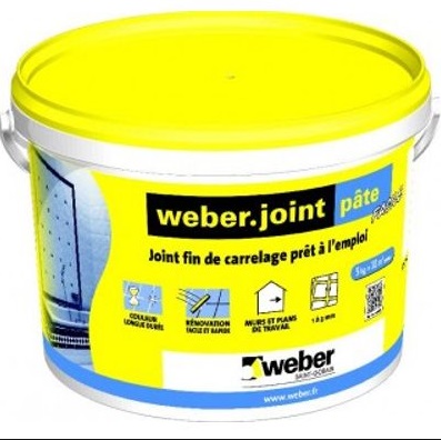 Weber.Joint Pâte Blanc - 5 kg