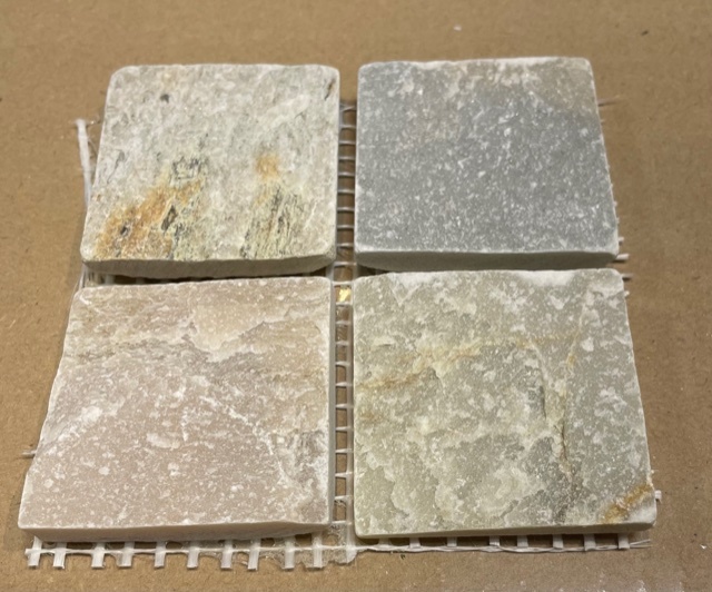 Marbre - Quarzite Gris Clair, Par 100g