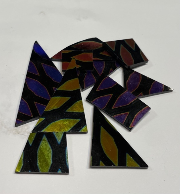 Assortiment Verre Dichroïque, Par 20g 
