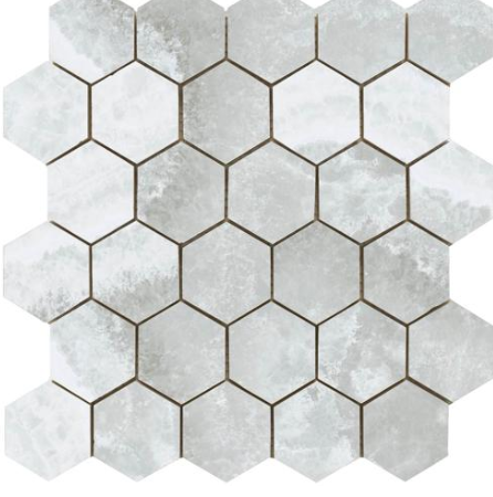 Hexagono Onice, 30 x 30 cm, Ep. 12 mm, Vendu au m², 1 Bte = 0.81 m²