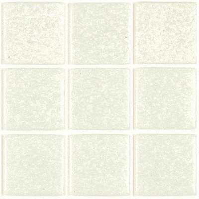 Pâte de verre 367 (Nuagé Blanc) 2,3 x 2,3 cm, Par 100 g