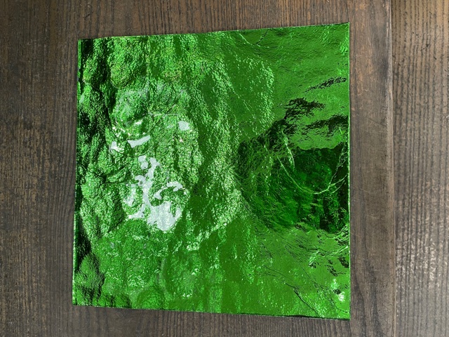 Miroir Coloré - Vert 2 - 10 x 10 cm 