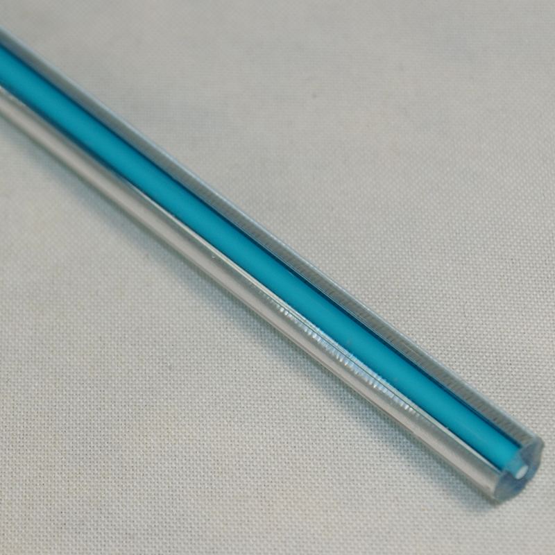 Tiges de verre - Turquoise Transparent -  N°2, par 100g