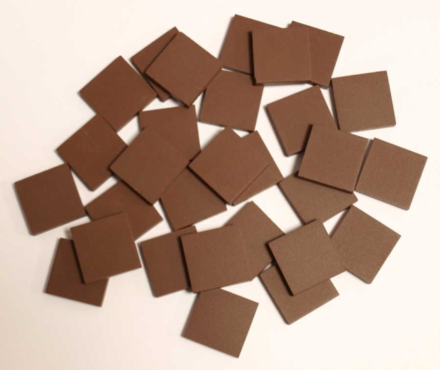 Grès Cérame 5 x 5 cm - Chocolat, Par 100g