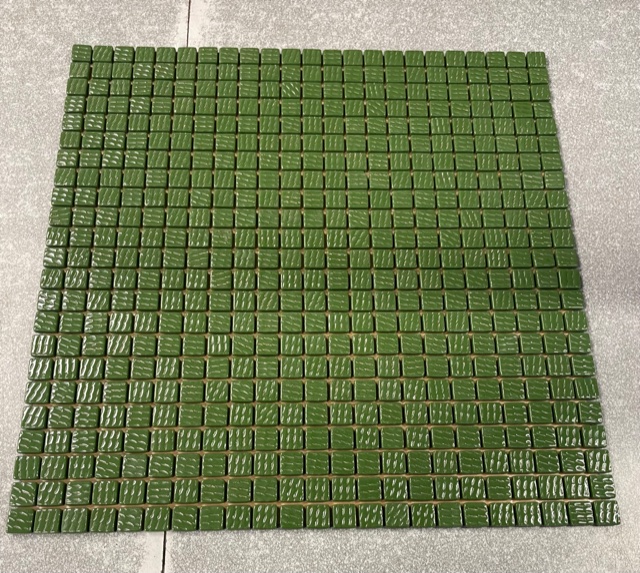 Micro Bisazza 1,2 x 1,2 cm - Vert 12118, Par 100g