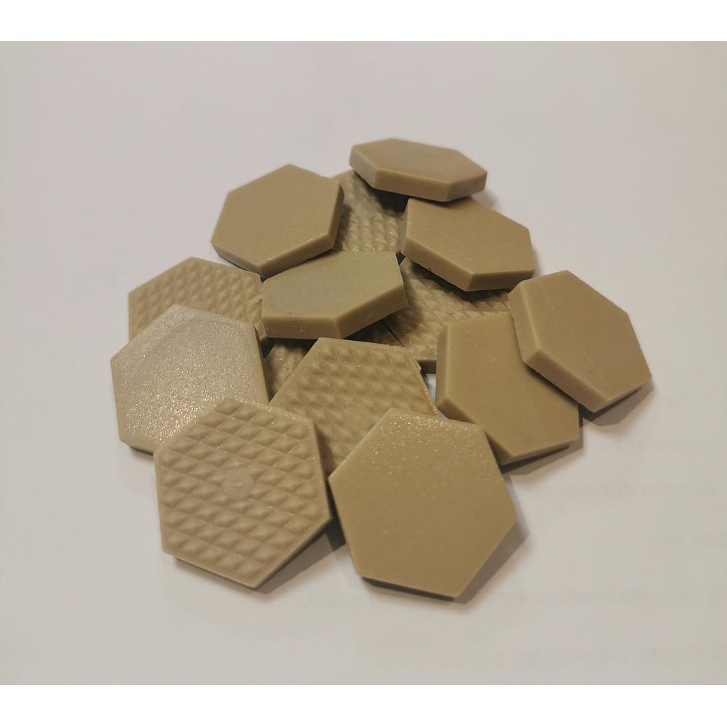 Hexagone Beige 2,5 x 2,5 cm Par 100g