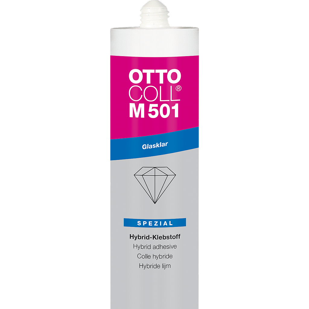 Colle-Mastic Hybride Résistant à l'eau Ottocoll M501 Transparent