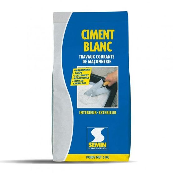Ciment Blanc 5kg