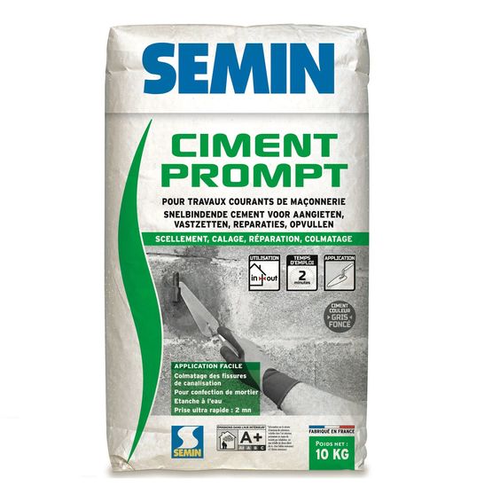 Ciment Prompt - Gris Foncé - 5kg
