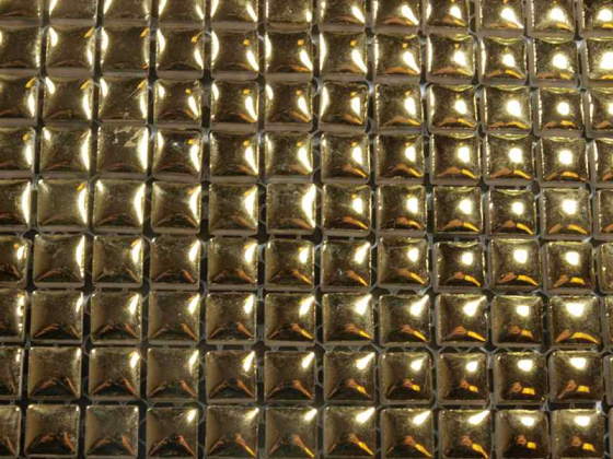 Micro Emaillée 9 x 9 mm n°29 Or, par 100g
