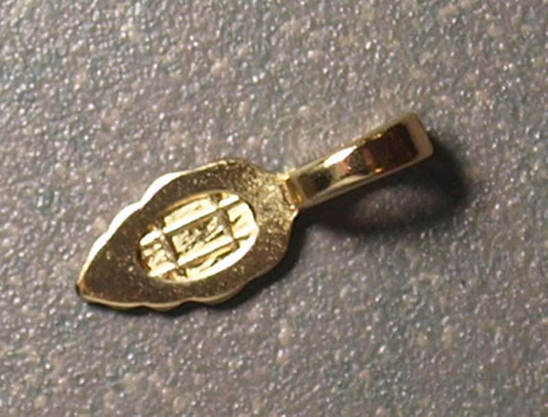 Bélière Moyenne Plaqué Or