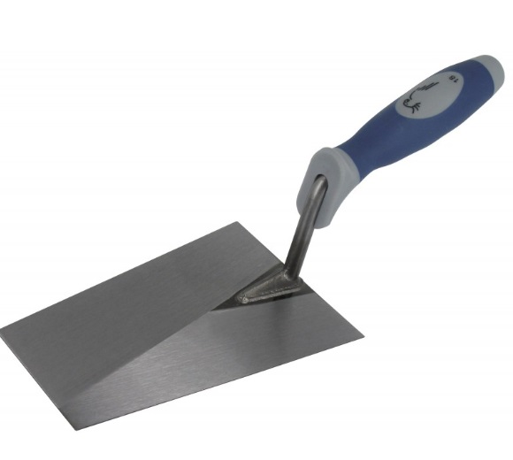 Truelle carrée 18 cm, manche bi-matière