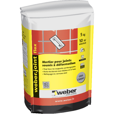 Weber Joint Flex Gris 5 kg