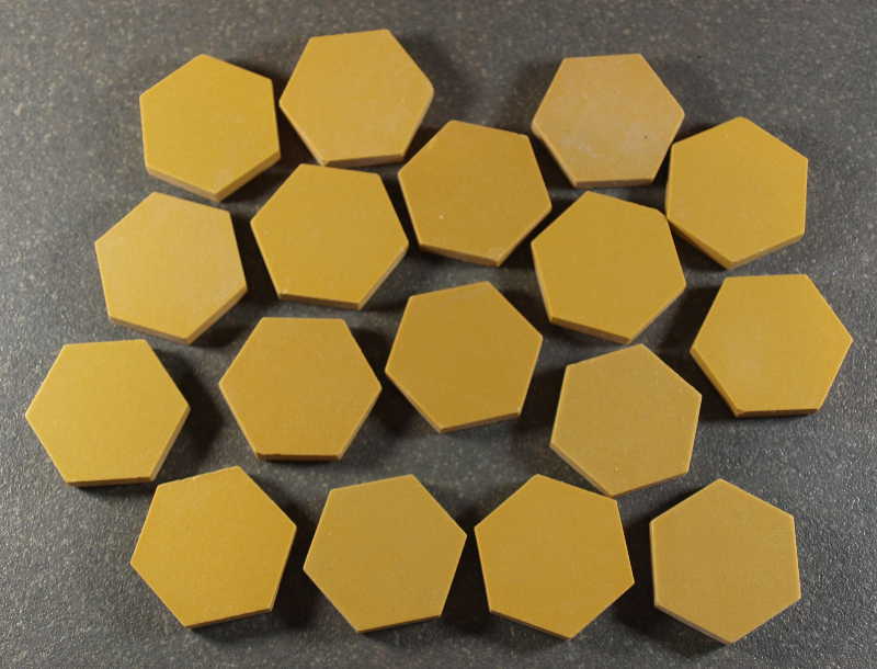 Emaux de Briare Hexagone 2.5 - Camel Mat