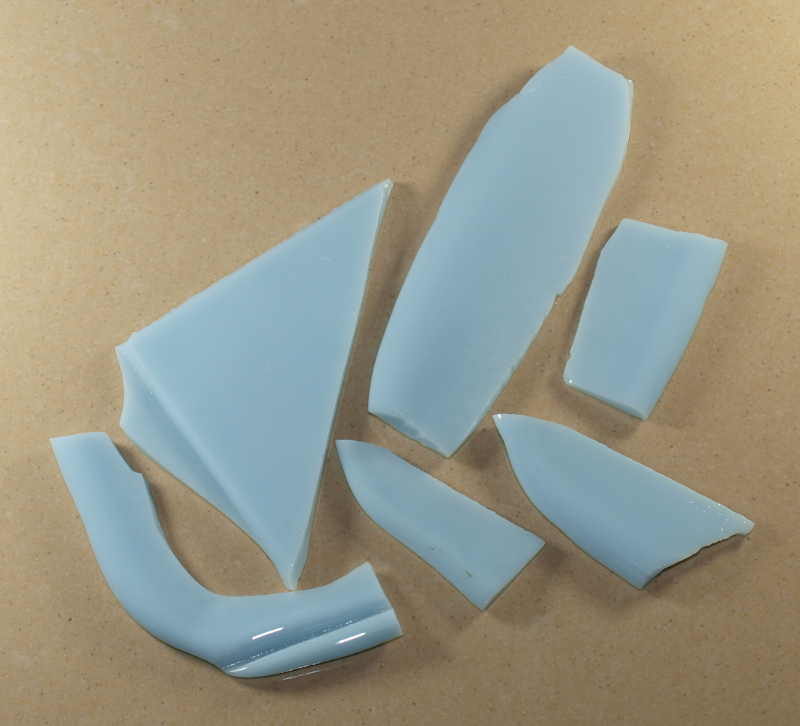 Chutes Albertini - Bleu Ciel, vendu par 100g