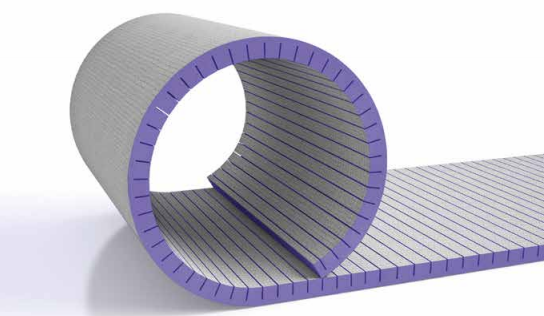 Panneau Flexo Jackon, 260 x 60 cm, ep. 50 mm, vendu à la pièce