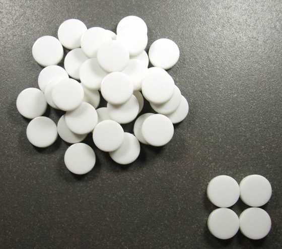 Pastilles Briare Blanches 1,8 cm au 100g