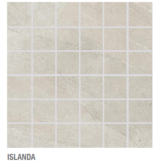 Grès Cérame Nordic Stone Mosaico A, 30 x 30 cm, Ep. 9 mm, Vendu au m², 1 Bte = 1.08 m²