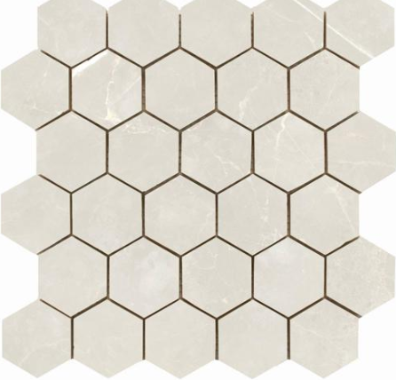 Hexagono Apolo, 30 x 30 cm, Ep. 10.2 mm, Vendu au m², 1 Bte = 0.81 m² 