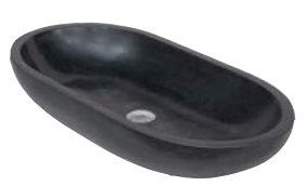 Ovale - Vasque à Poser - 35 x 70 cm