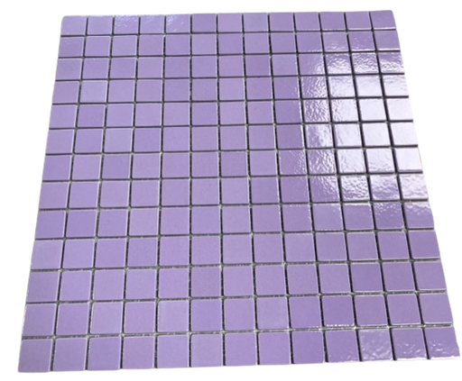 Emaux brillant Lilas - 2,5 x 2,5 cm, à la plaque 
