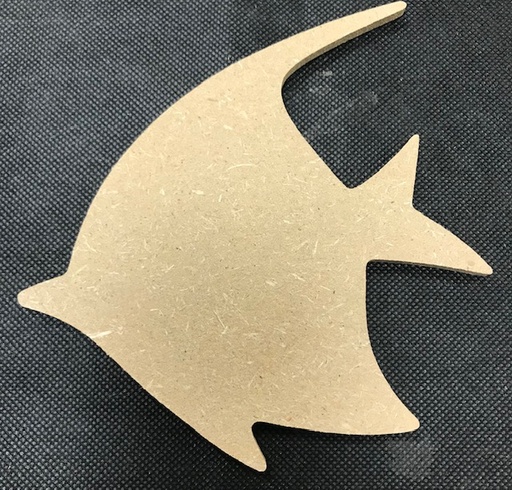 [1625] Poisson Exotique - 14x12 cm