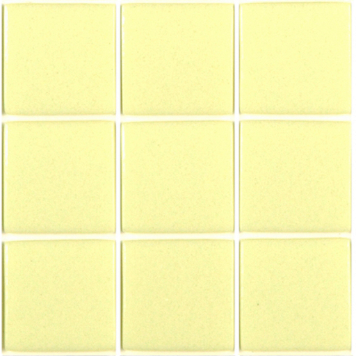 [303B] Pâte de verre 303 (Jaune pâle) 2,3 x 2,3 cm, par 100g