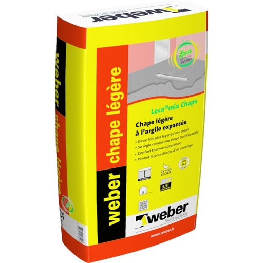 Weber.Chape Légère  25 kg