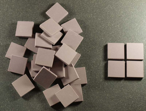 Grès Cérame Paray 2 x 2 cm - Parme