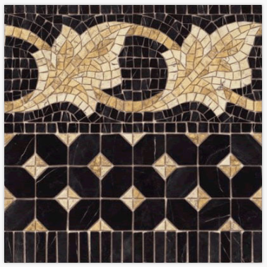 Frise Iliada Midas, 43.5 x 43.5 cm, Vendu à la pièce