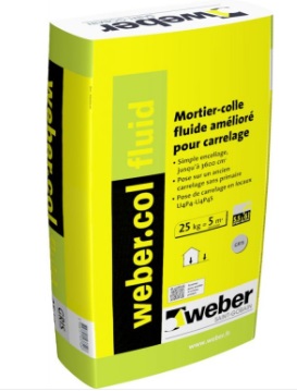 Weber.Col Fluid Gris 25 kg