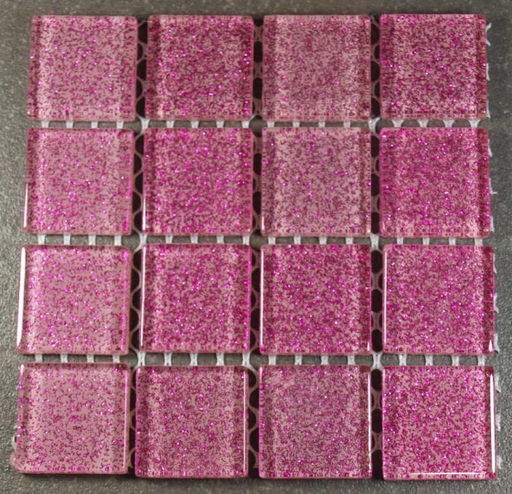 Pailleté 2,3 x 2,3 cm Rose Clair, par 100g