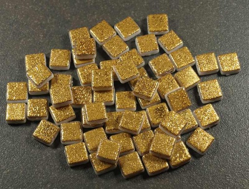 Emaux de Briare Or  1 x 1 cm, à la pièce