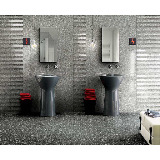 Grès Cérame, Le Veneziane Brillant, 60 x 120 cm, ep. 10 mm, vendu au m², 1 bte = 1.44 m²