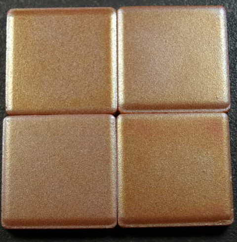 Mazurka Oroïde 2.5 x 2.5 cm, vendu à la pièce