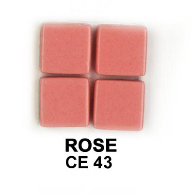 [CE43] Micro Briare 1 x 1 cm Rose, par 100g