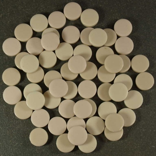 Mini Pastilles Briare Beige 1,5 cm, par 100g